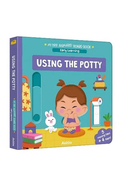 Auzou Books Using the Potty - My First Animated Board Book
