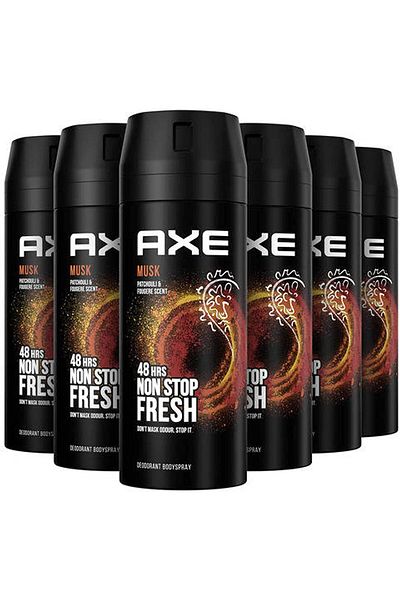 Axe Musk Body Deodorant Spray (Pack of 6)