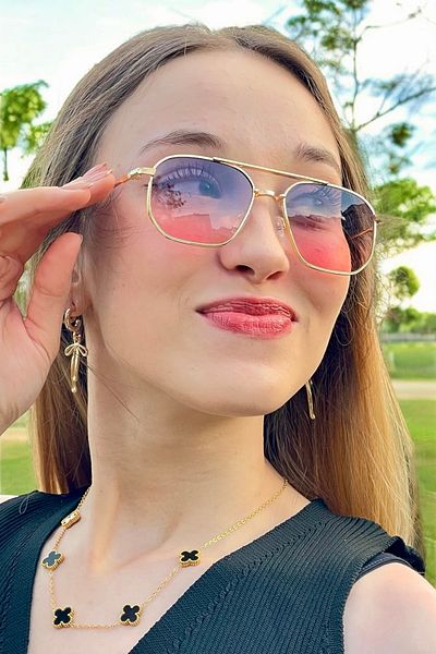 TAKIPORT Stylish Design New Season Unisex Sunglasses with Uv 400 Protection