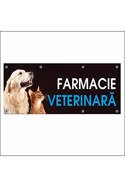 media Banner "Farmacie veterinara" model 1, 300 x 120 cm
