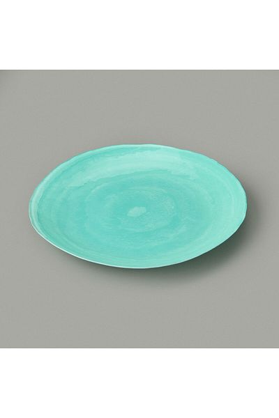 MATMEL Kronos Service Plate - Turquoise - 28 cm
