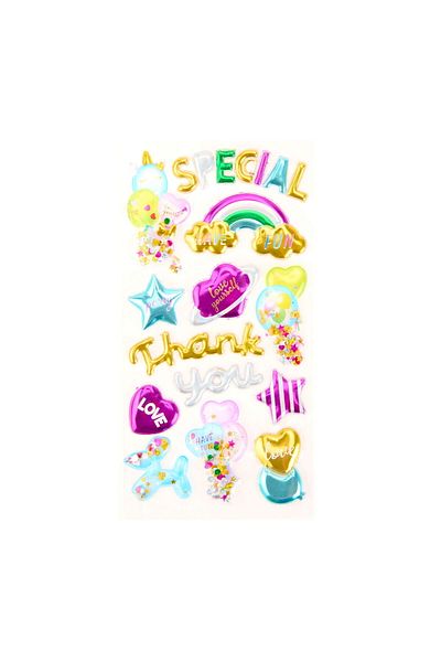 MATMEL Balloon Embossed Sticker -