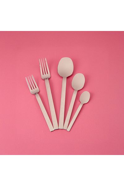 MATMEL Bender 30 Piece Cutlery Set - Gray