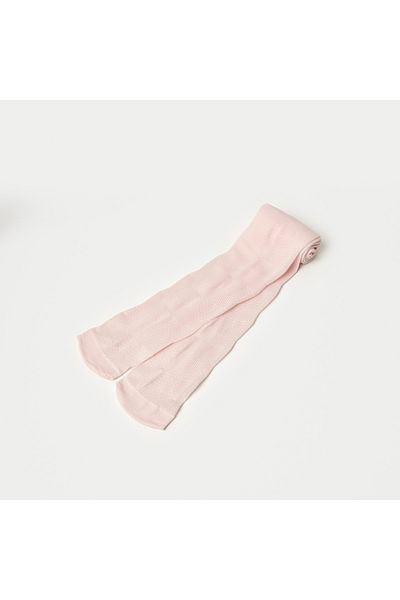 Juniors Textured Tights with Elasticated Waistband
