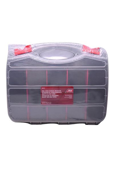 ACE Plastic Double-Sided Parts Organizer (31 x 26 x 7.5 cm)