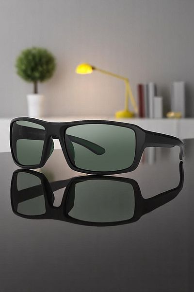 Daniel Klein 100% Polarized Uv400 Protection Black Color Original Rectangle Men's Sunglasses Dkg6274C3