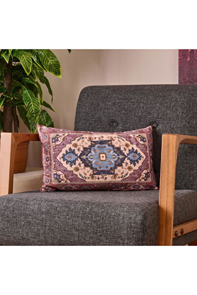ASPARTAM Soft Ethnic Patterned Throw Pillow - Colorful - 30X50 cm