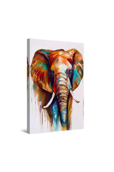 startonight Tablou DualView Startonight Culorile Unui Elefant, luminos in intuneric, 80 x 120 cm
