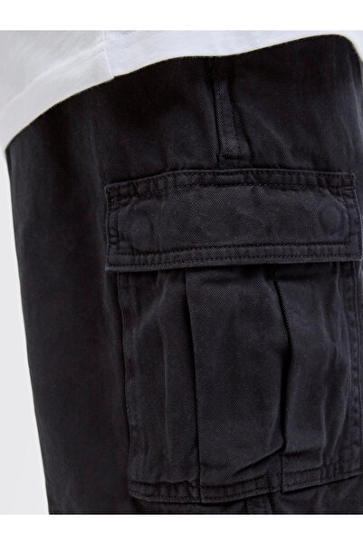 rois ERKEK ÇOCUK KARGO SİYAH ŞORT