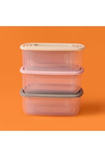 ASPARTAM 4 Plastic Storage Containers -