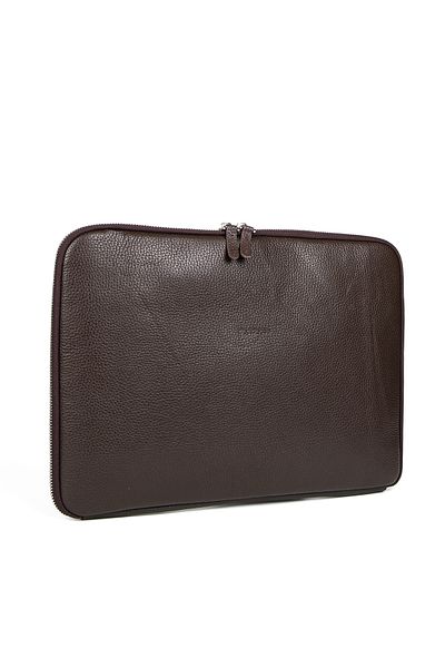 deridense MacBook Air Pro 13" & 14" Inch Genuine Leather Laptop Case