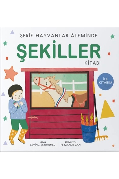 Uçan Kitap Şerif Hayvanlar Aleminde - Şekiller Kitabı