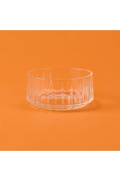 MATMEL Carlo Glass Snack Bowl - Transparent - 9 cm