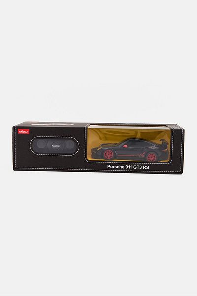 Rastar سيارة بورش 911 GT3 Rs بمقياس 1/24، نموذج للتحكم عن بعد، لون أسود