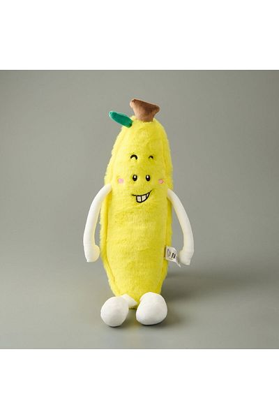 MATMEL Banana Figured Pillow - Yellow - 55X15 cm