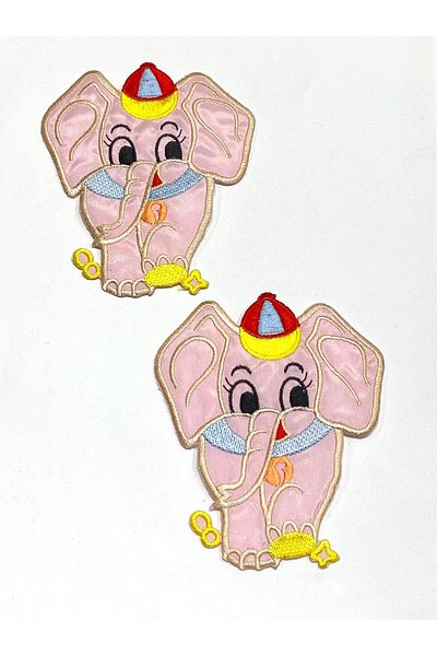 karantuhafiye Iron-On Baby Blanket Applique / Baby and Child Applique / Set of 2