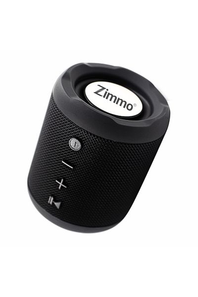 Zimmo® Zimmo® 360° portable speaker, Bluetooth 5.1, FM Radio, 5 playback modes, Autonomy up to 10h, Black