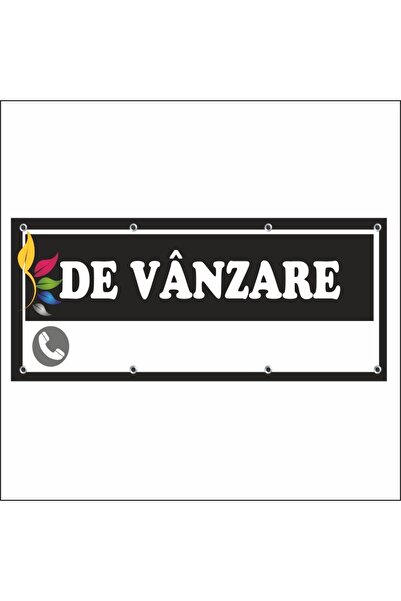 media Banner "De vanzare" model 1, 150 x 60 cm