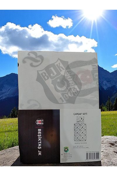 Beşiktaş New Season Licensed Single Sheet Set with Bandroll
