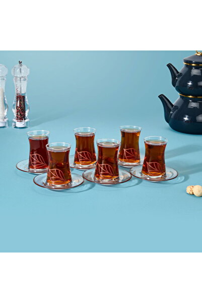 ASPARTAM Kitchen Melagne 12-Piece Tea Set - Color - 130 ml