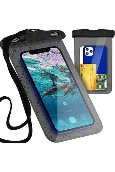 SMARTECH Husă de telefon impermeabilă pentru piscină, înot, plajă, până la 5,5 inci