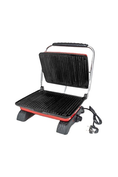 Dökümix Iron Cast Red 1800 Watt 4-6 Slices Home-Industry-Buffet Type Toaster and Grill