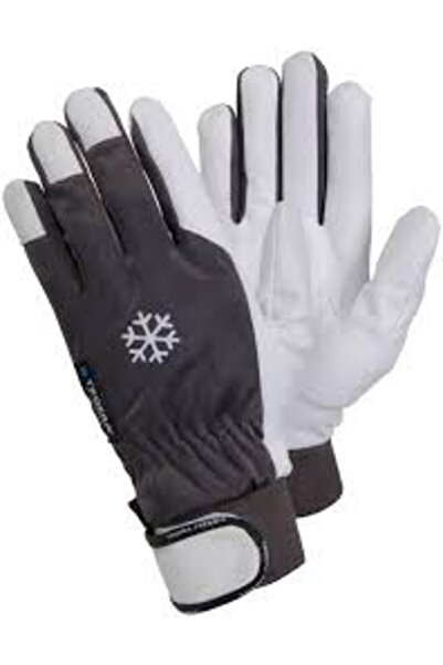 TEGERA 117 قفازات أمان للعمل من الجلد للطقس البارد