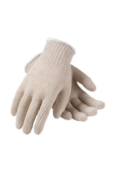 ÇAMDALI ÇAMDALI HAM ÖRGÜ KAPLAMASIZ KALIN İŞ ELDİVENLERİ 50(çift)