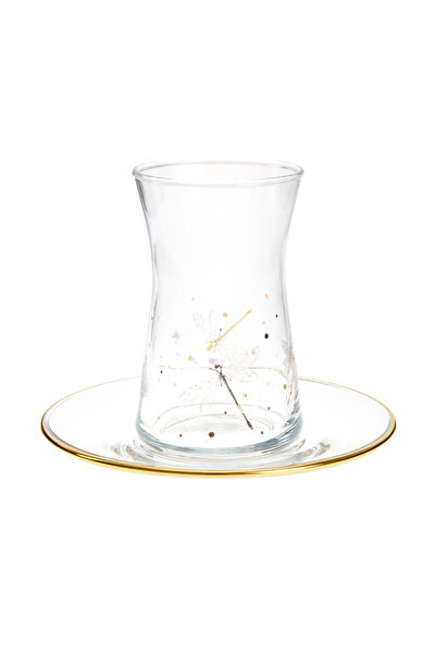 MATMEL Dragonfly 12 Piece Tea Set - Colorful - 170 ml