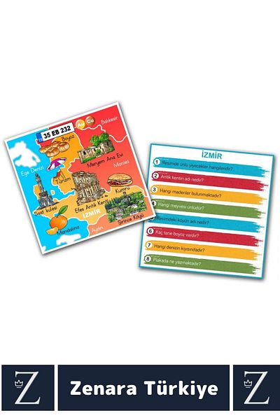 Zenara Educational Visual Perception Coordination Attention Memory General Culture Developer Fun Game Momo Turkey