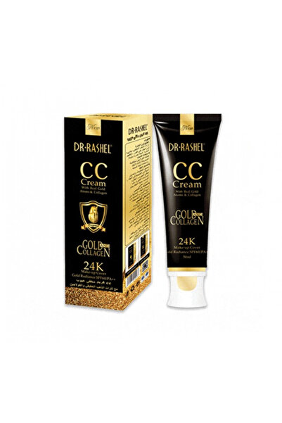 DR.RASHEL كريم سي سي بالكولاجين والذهب عيار 24 قيراطًا بعامل حماية من الشمس 6...