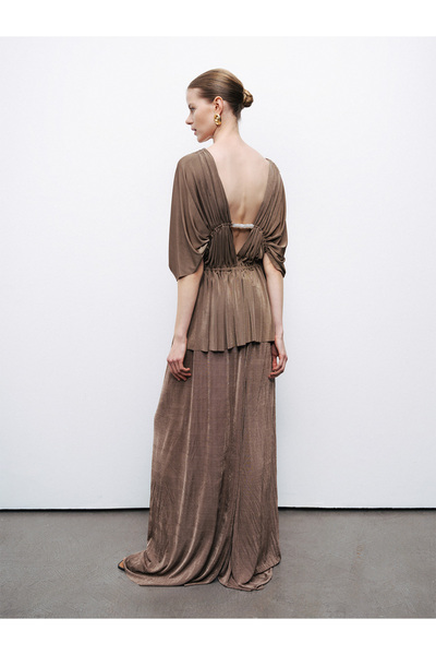 Nocturne Blouse with Bead Accessories