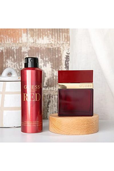 Guess Seductive Red Deodorizing Body Spray for Men - Long Lasting, Exotic and Soothing Sol De Janeir