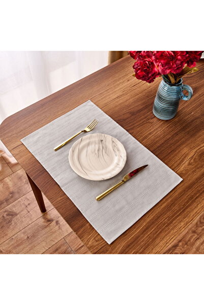 MATMEL سوفت بريز 2 قطعة خدمة أمريكية - رمادي - 30x50 سم