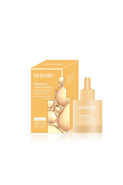 DR.RASHEL زيت تفتيح الوجه بخلاصة فيتامين سي والكركم