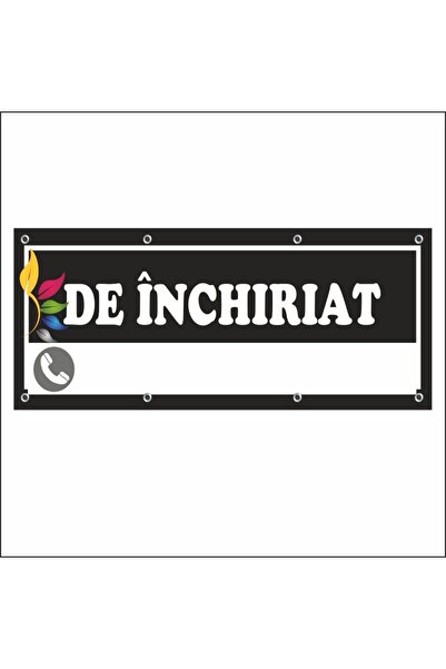 media Banner "De inchiriat" model 1, 300 x 120 cm