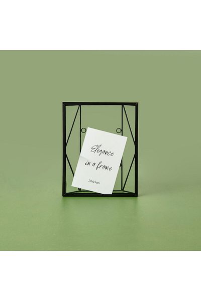 ASPARTAM Elegance Frame - Black / White - 10X15 cm
