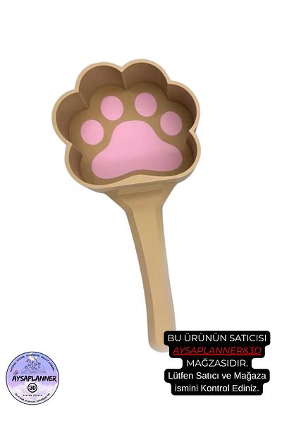 aysaplanner Pet Cat Dog Food Spoon 2 Pieces