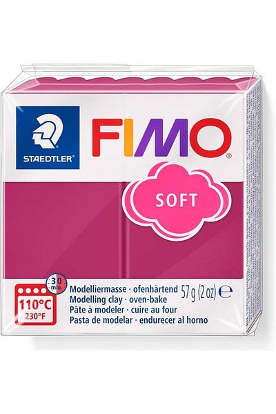 Bafimo FIMO Soft Trend Modeling Clay 57g Dirty Carmine Red