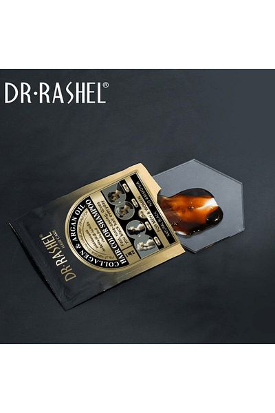 DR.RASHEL Collagen & argan oil hair color shampoo （（Natural black)