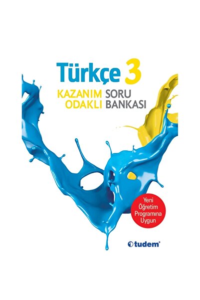 Tudem Yayınları 3. Sınıf Türkçe Kazanım Odaklı Soru Bankası