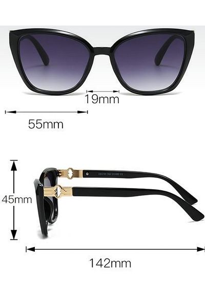 Escales Women's Uv400 Protection Sunglasses
