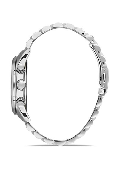 DAVID GUNER GÜMÜŞ KAPLAMALI TURKUAZ KADRANLI ERKEK KOL SAATİ DG-8402GA-A15