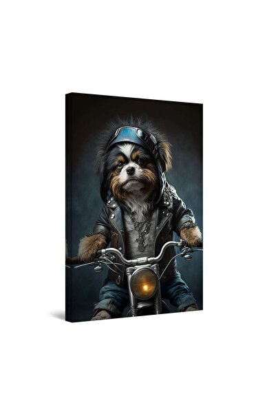 startonight Tablou DualView Startonight Caine Motociclist, luminos in intuner...