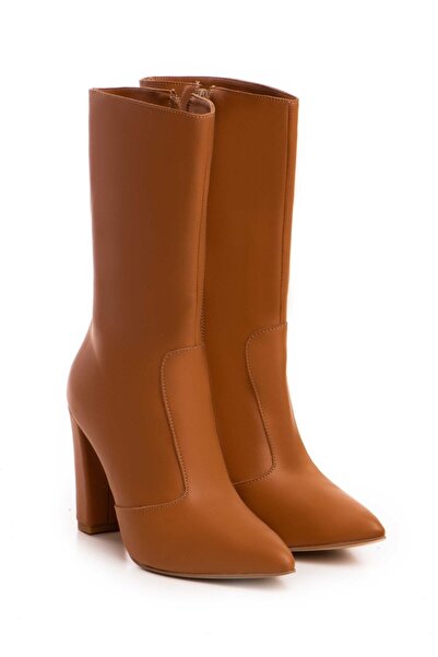 Vanilla Days Cizme Teo piele naturala de culoare maro