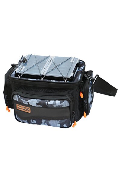 Fujin Black Camo Helper Bag - Balıkçı Çantası