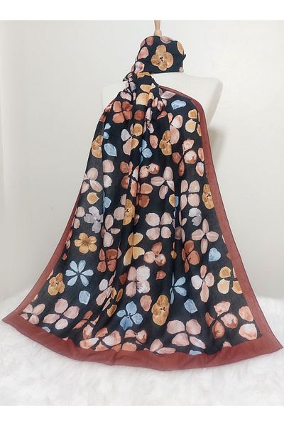 REMOMODA Patterned Bamboo Shawl