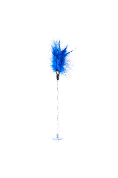 MATMEL Feathered Cat Toy with Suction Cup - - 33 cm