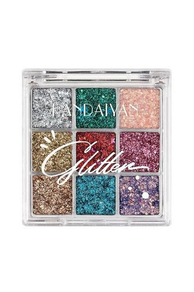 Handaiyan Glitter Eyeshadow Kit, Handaiyan, 9 colors, 03
