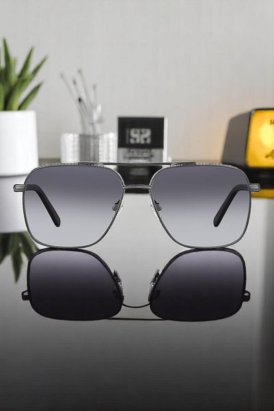 Daniel Klein 100% Polarized Uv400 Protection Smoked Color Original Drop Men's Sunglasses Dkg6283C1